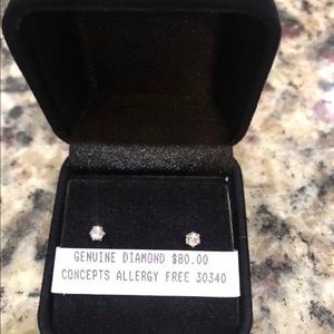 .01 carat Diamond Earrings- last chance!